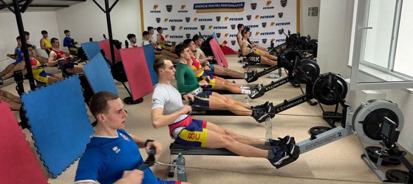 Viitorii campioni ai României la canotaj s-au remarcat la Campionatul Național Petrom – Ergometru Juniori de la Iași