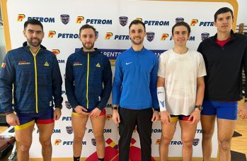 Mihăiță Țigănescu, Ștefan Berariu, Ciprian Tudosă, Florin Lehaci și Florin Arteni din loturile de juniori – exemplu de de munca si determinare!