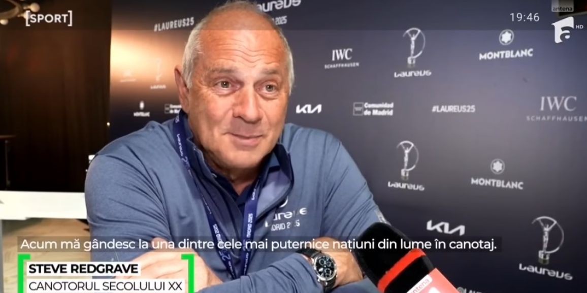 Legendarul Steve Redgrave, cel mai titrat canotor din istorie la masculin, a lăudat performanțele excepționale ale canotajului românesc.