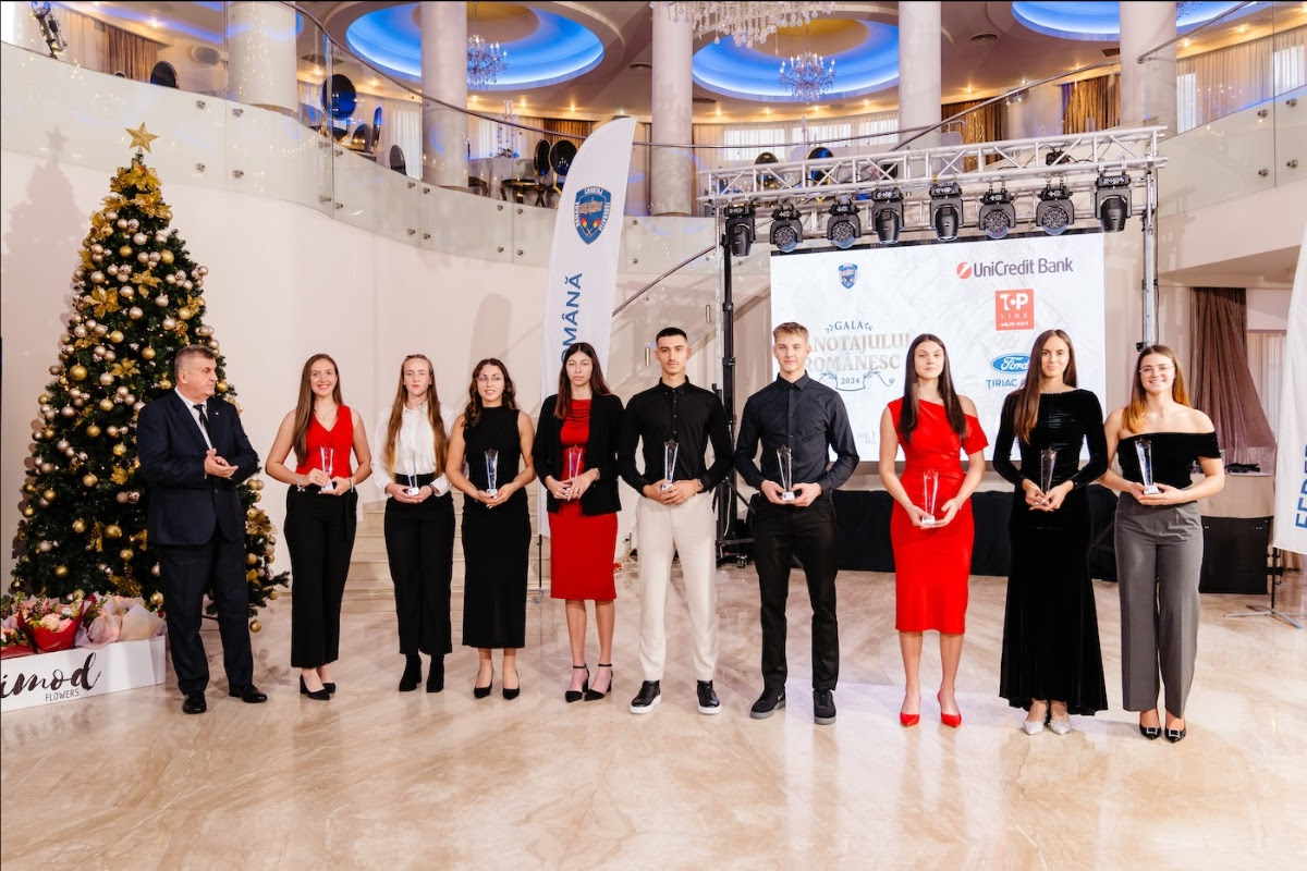 Cei mai buni sportivi ai anului, premiați la Gala Canotajului Românesc 2024