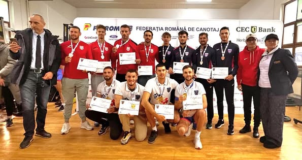 Festivitatea de premiere organizată după Campionatul Național Ergometru Seniori și Masters.