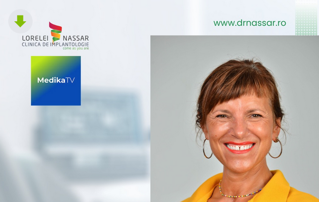 Un zambet de la Clinica de Implantologie Dr.Lorelei Nassar